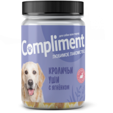  COMPLIMENT лак-во (в тубе) Ушки кроличьи с ягненком д/с всех пород 500г