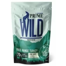 PRIME WILD GF FREE RANGE Сухой корм для кошек и котят, с индейкой 2кг